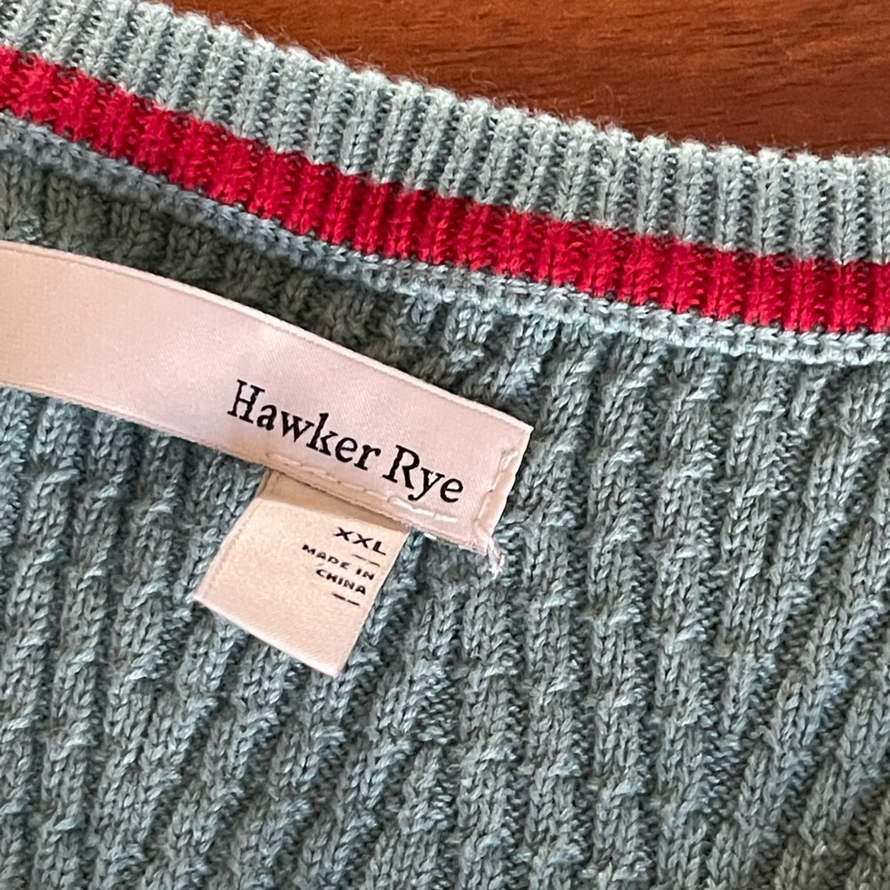 Hawker Rye Sweater Size XXL - Picture 2 of 10